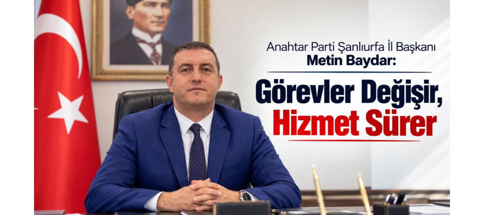 Başkan Metin Baydar: Görevler Değişir, Hizmet Sürer - GÜNDEM - İnternetin Ajansı