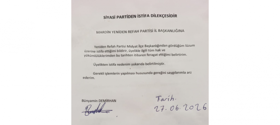 Bünyamin Demirhan: Midyat İçin Sorumluluk Almaya Devam Edeceğiz - GÜNDEM - İnternetin Ajansı