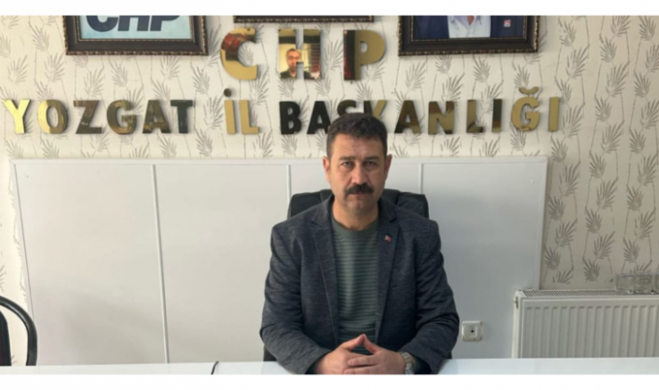 CHP Çayıralan İlçe Başkanı Mutullah Üstün: 